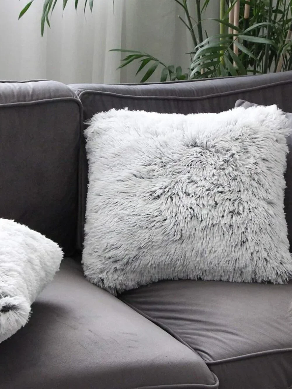 Luxury Faux Fur Pillow Cases, 18